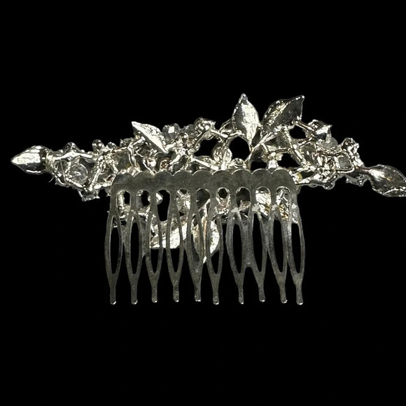 Crystal Rhinestone Formal Hair Comb - Picture 4 of 8